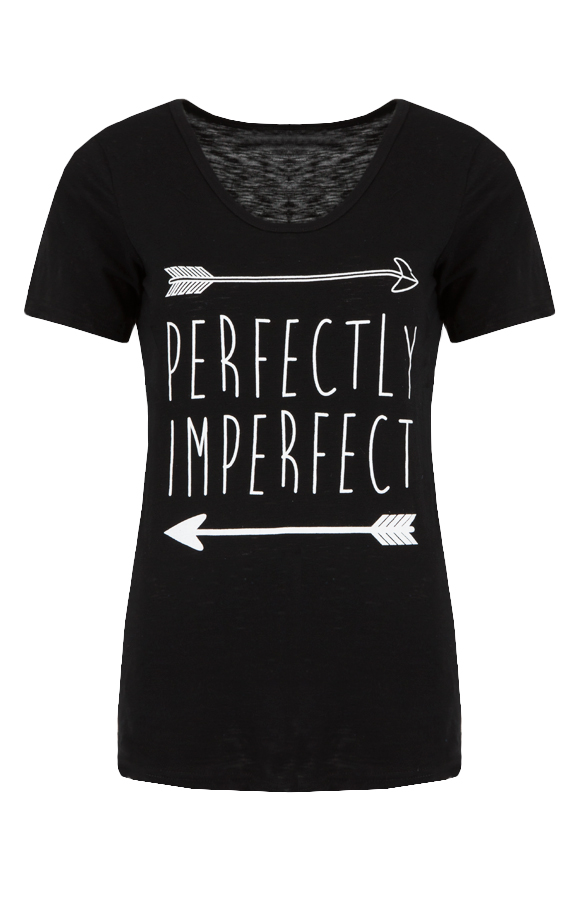 Perfectly Imperfect Top Black – shoparchief