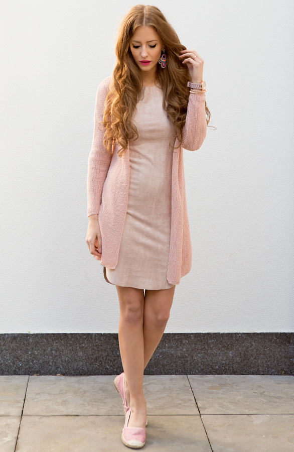 Open Cardigan Soft Pink – shoparchief, foto 2