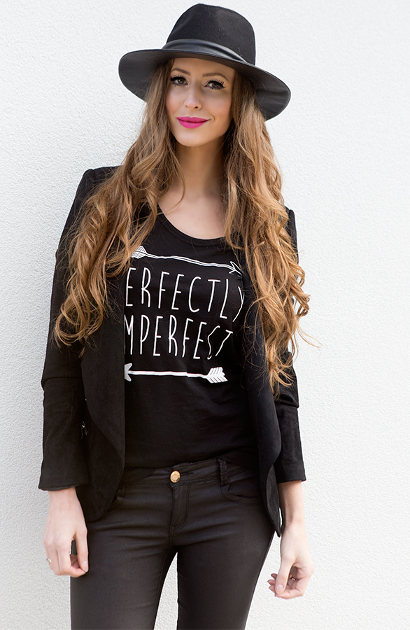 Perfectly Imperfect Top Black – shoparchief, foto 4