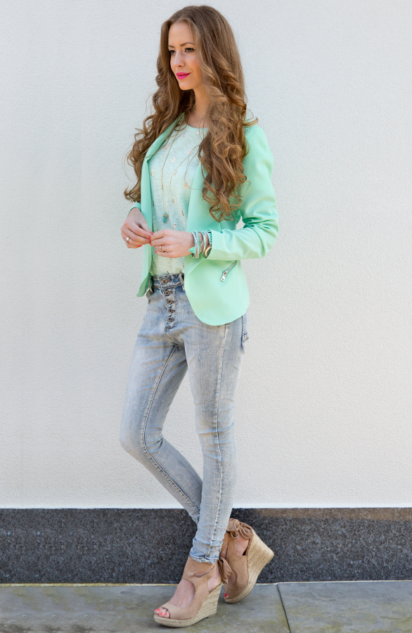 Most Wanted Mint Blazer – shoparchief, foto 7