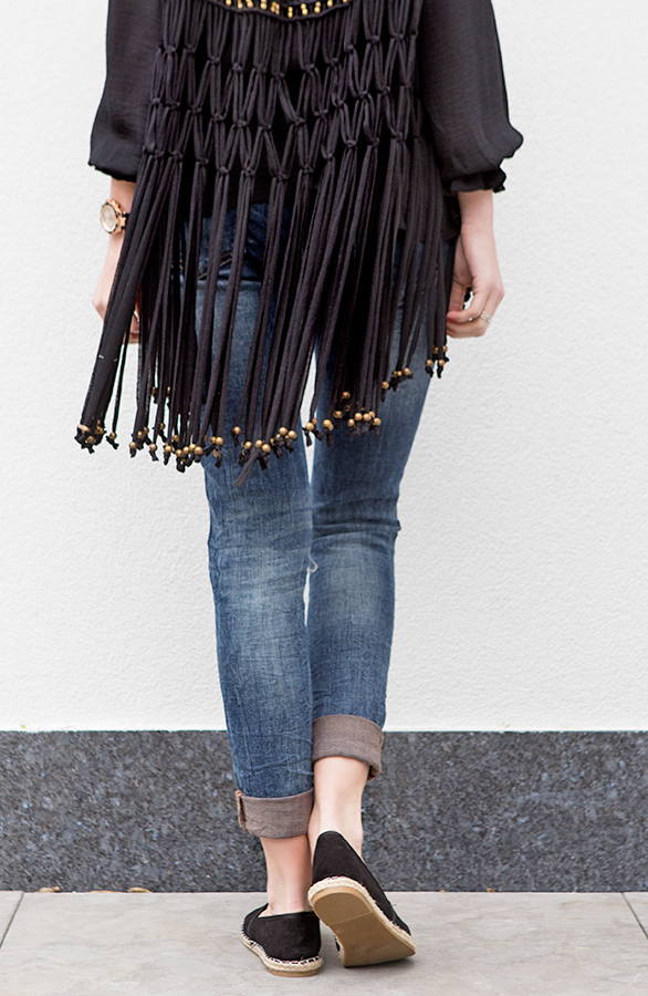 Suede Espadrilles Black – shoparchief, foto 5