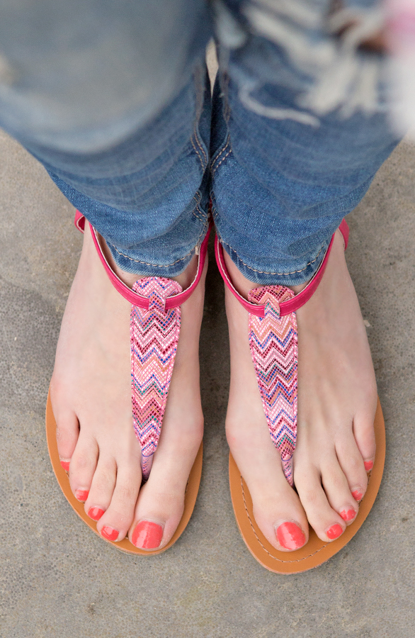 Sandals Aztec Pink – shoparchief, foto 6