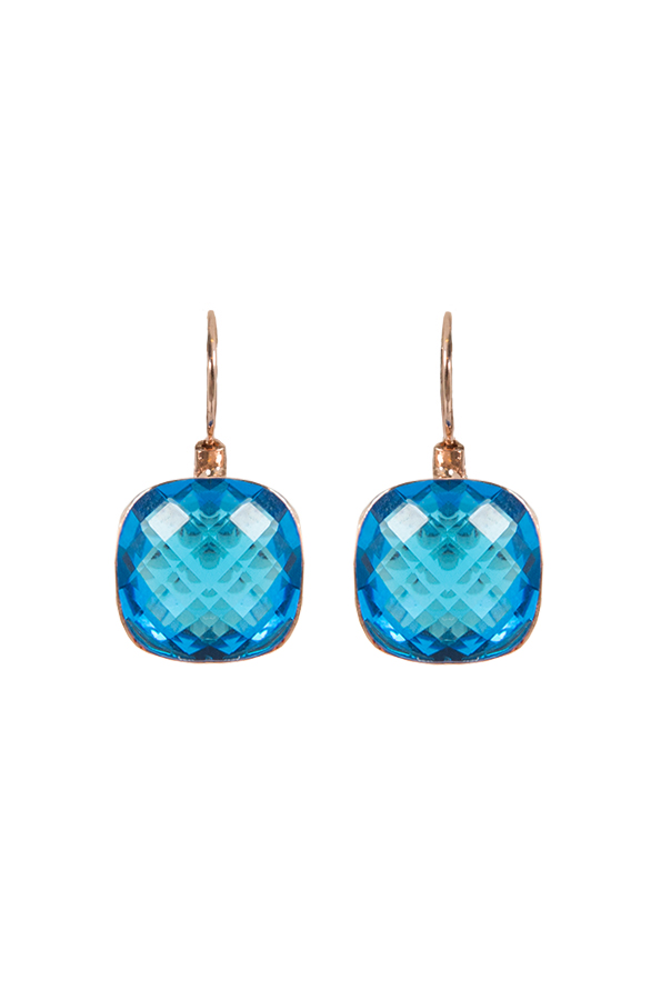 Crystal Blue Oorbellen – shoparchief