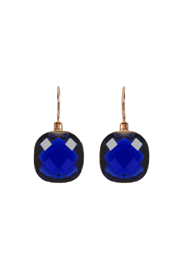 Crystal Oorbellen Navy – shoparchief