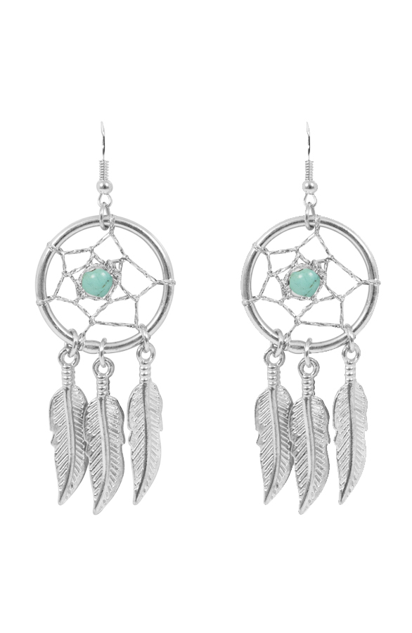 Dreamcatcher Oorbellen 2.0 Silver – shoparchief