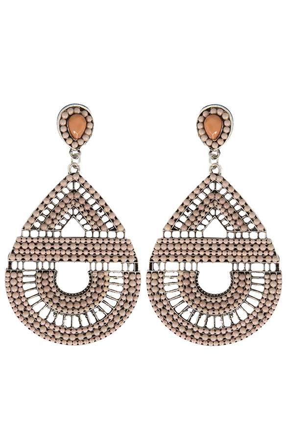 Egyptian Taupe Oorbellen – shoparchief