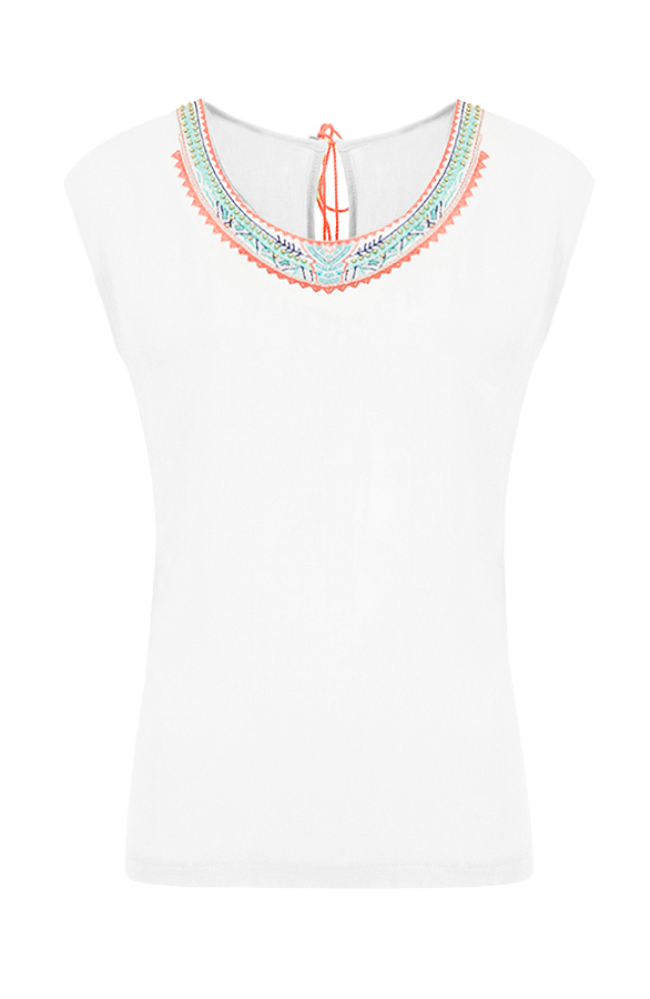 Indian Lovers Top White – shoparchief