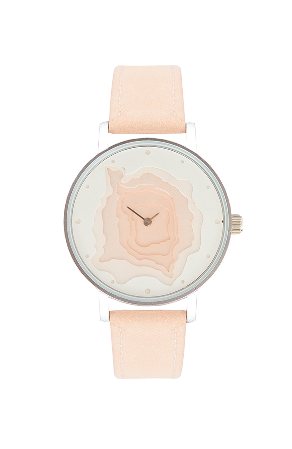 Layer Suede Pink Watch – shoparchief