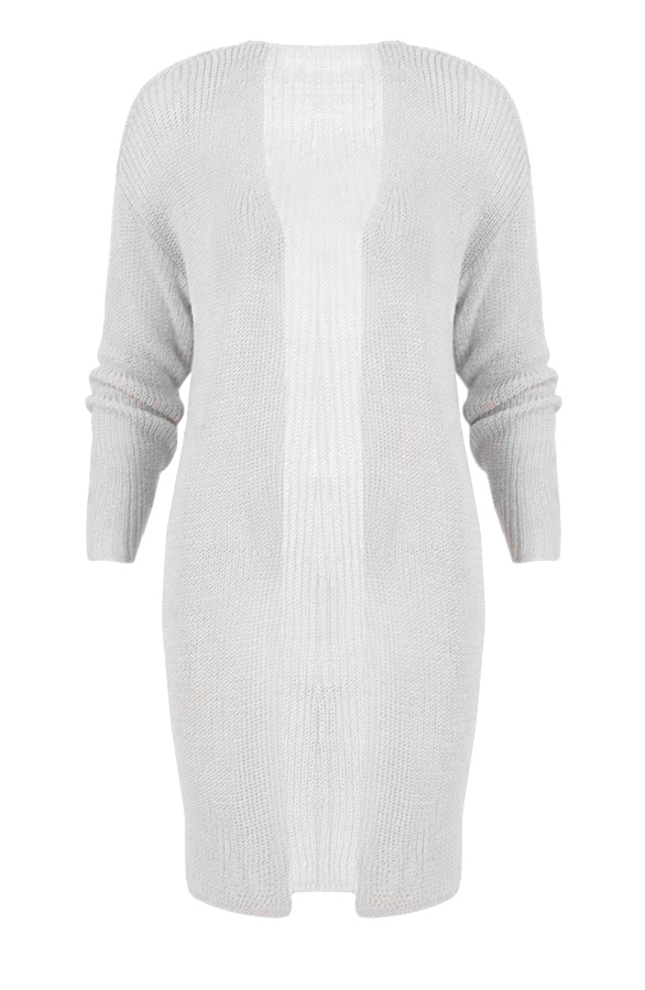 Open Cardigan Grey – shoparchief