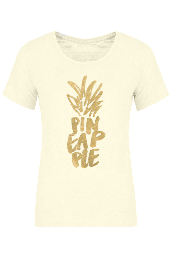 Pineapple It Shirt 2.0 Soft Yellow – shoparchief