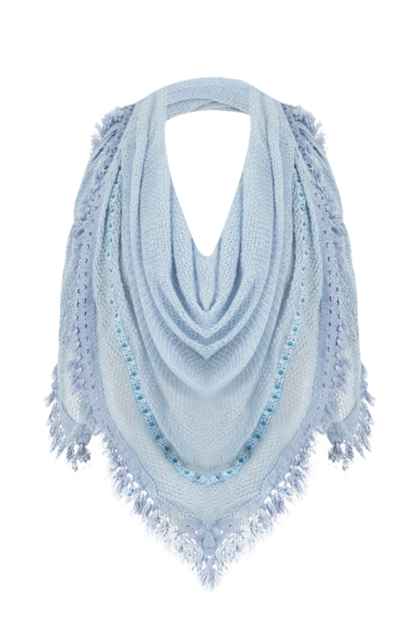 Star Scarf Ice Blue – shoparchief