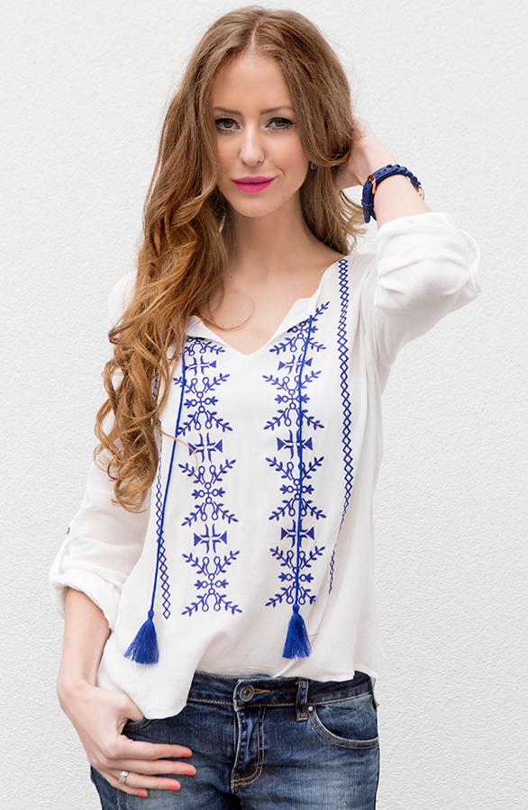 Delfts Blue Blouse 2.0 – shoparchief, foto 3