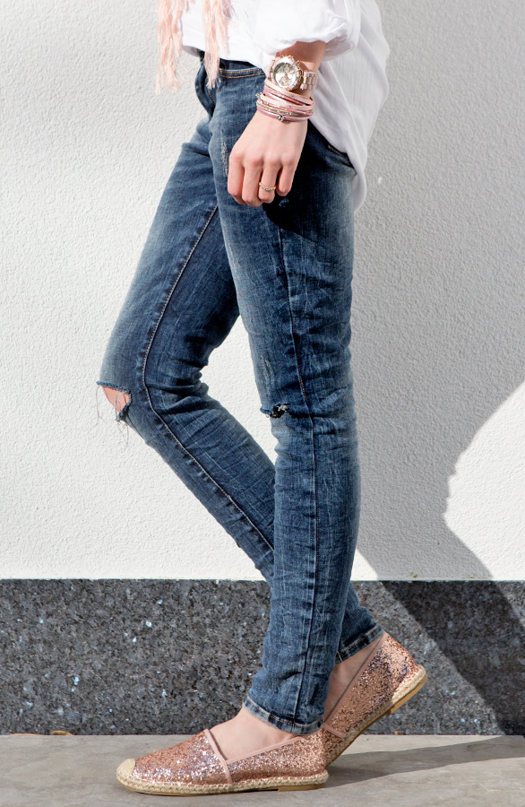 Espadrilles Sparkle Pink – shoparchief, foto 2