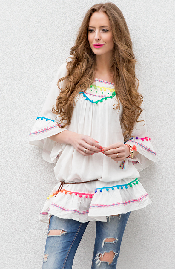Most Wanted Ibiza Tuniek Pompon – shoparchief, foto 2