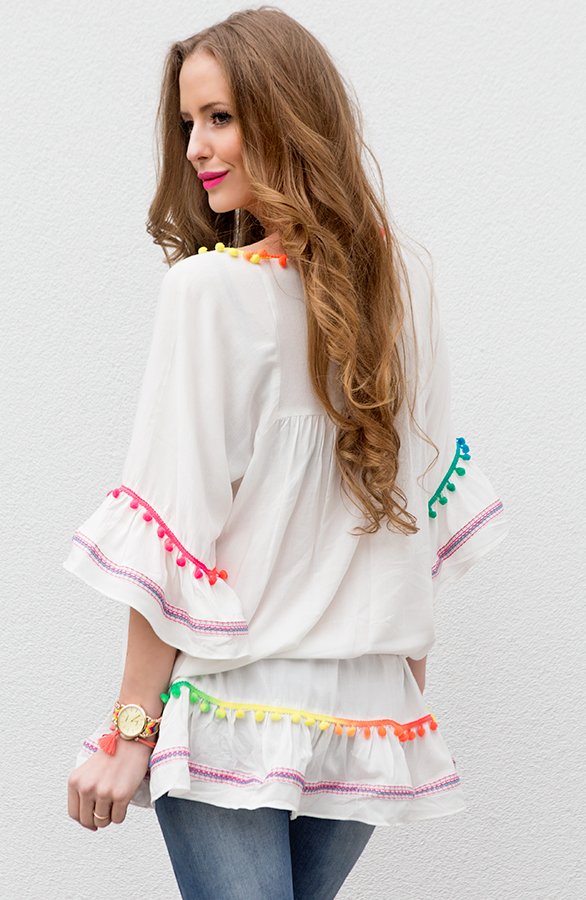 Most Wanted Ibiza Tuniek Pompon – shoparchief, foto 4