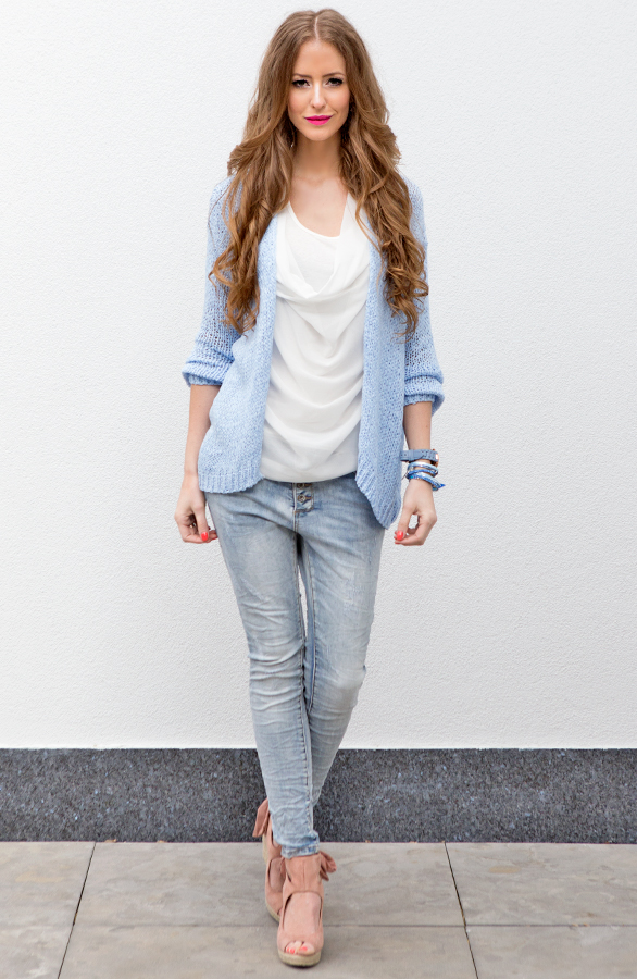 Ice Blue Musthave Cardigan – shoparchief, foto 4