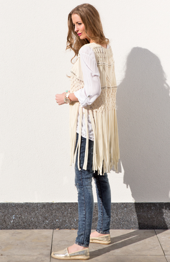 Metallic Espadrilles Gold – shoparchief, foto 4