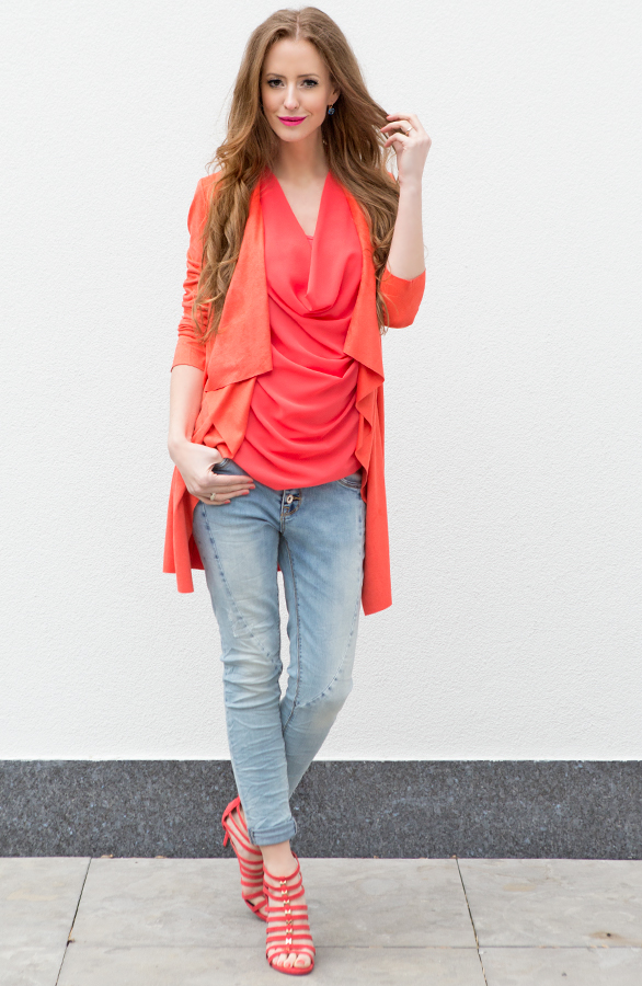 Suede Jacket Coral – shoparchief, foto 5