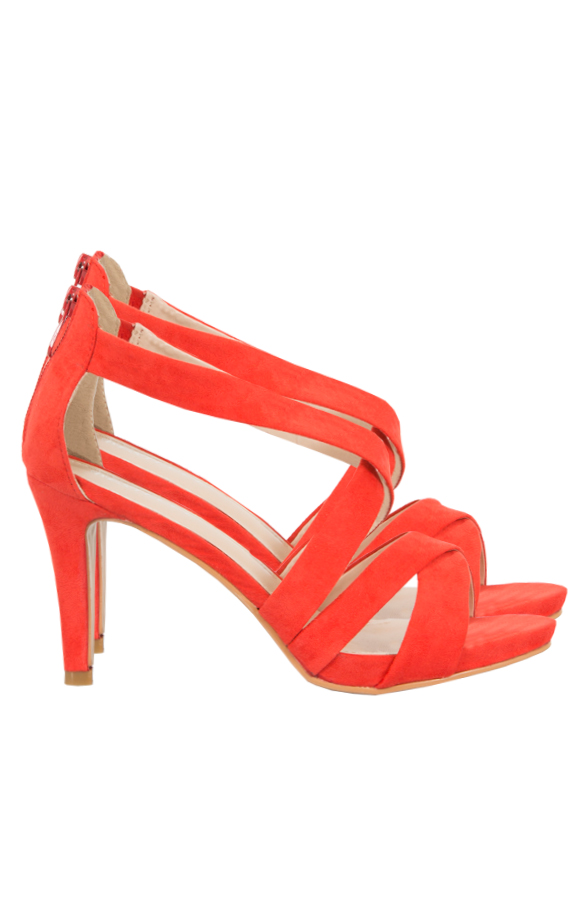 Cross Over Heels Red – shoparchief