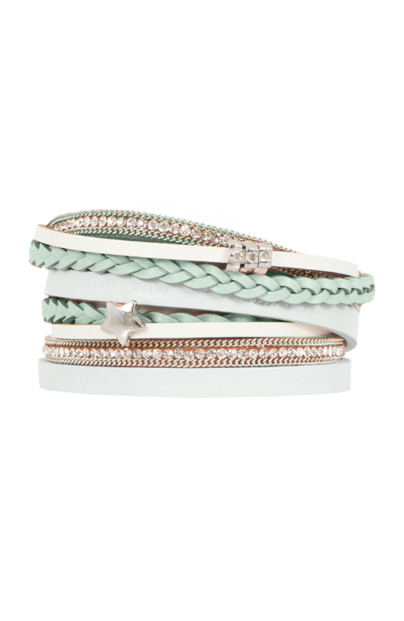 Double Wrap Bracelet Mint – shoparchief