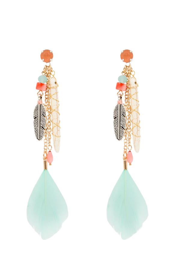 Gypsy Feather Oorbellen – shoparchief