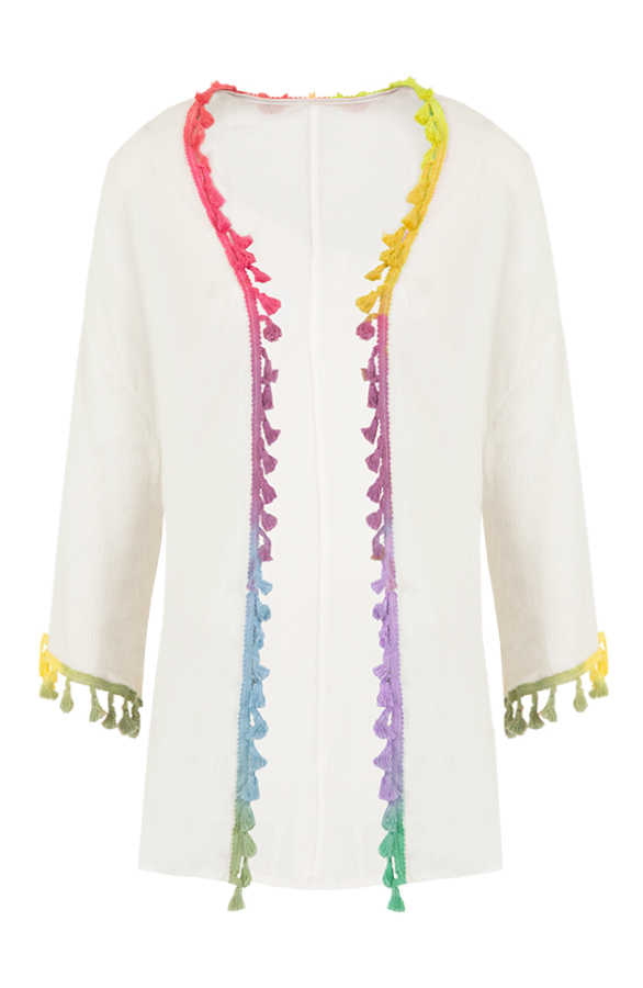 Musthave Paradise Cardigan White – shoparchief