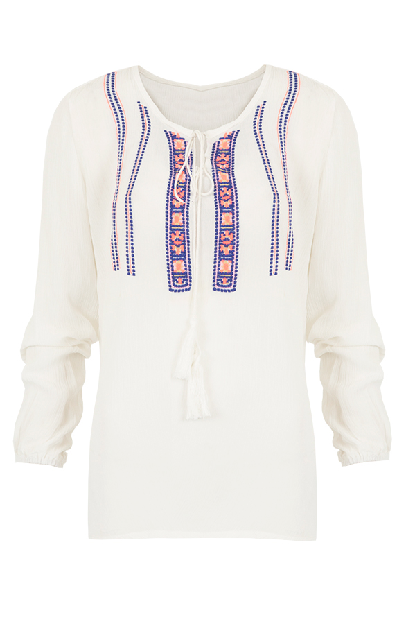Wannahave Blouse Kobalt – shoparchief