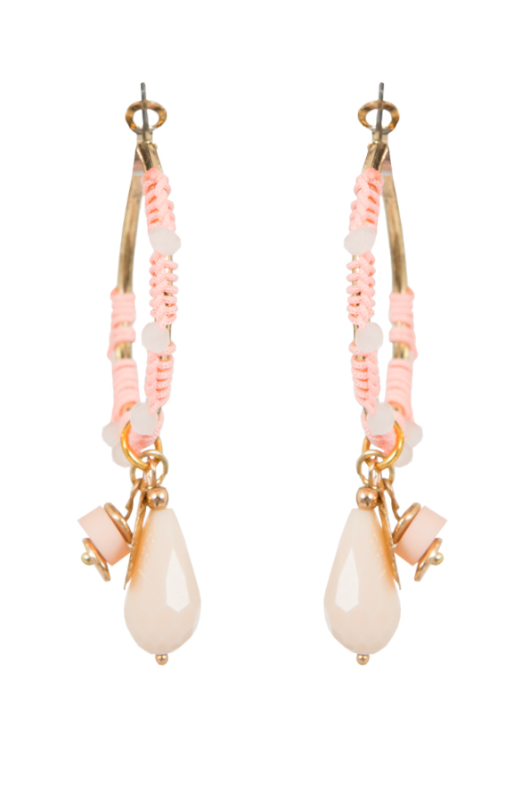 Wrap Me Oorbellen Pink – shoparchief