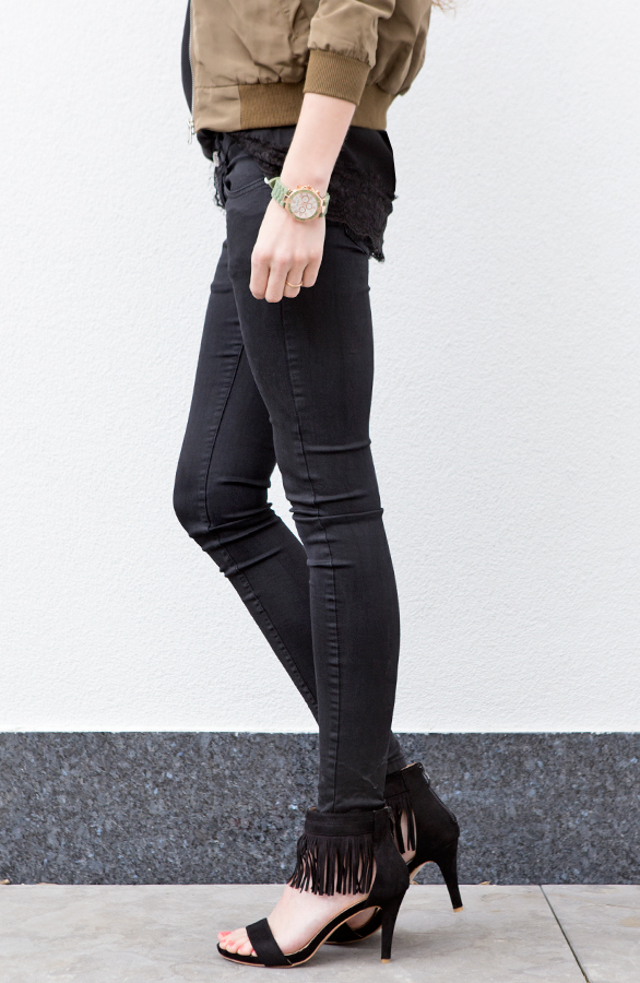 Fringe Heels Black – shoparchief, foto 2