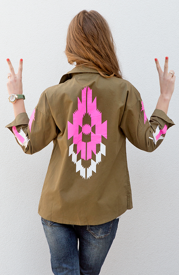 Aztec Parka Army – shoparchief, foto 3