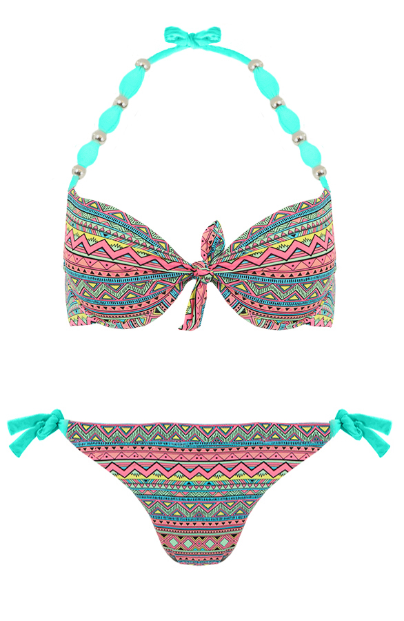 Aztec Bikini Mint – shoparchief