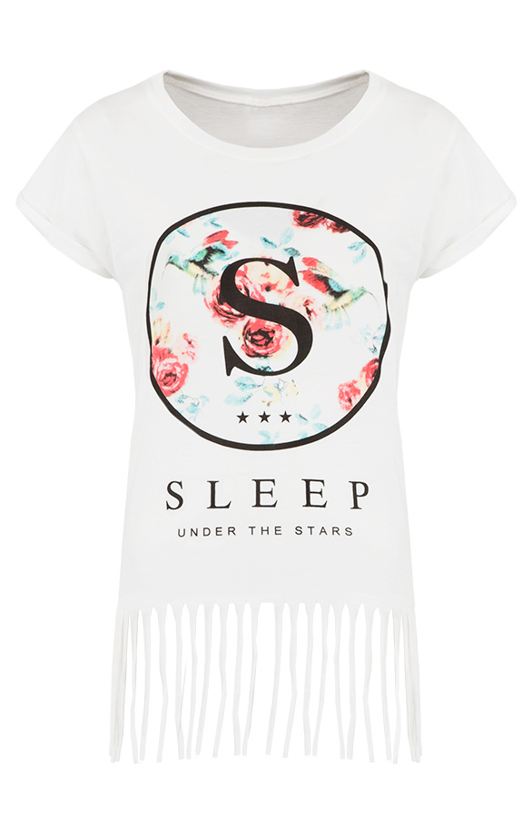 Festival Fringe Top White – shoparchief