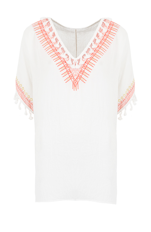 Monaco Blouse White – shoparchief