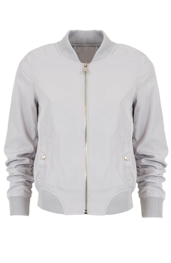 Musthave Bomber Jacket Grey – shoparchief