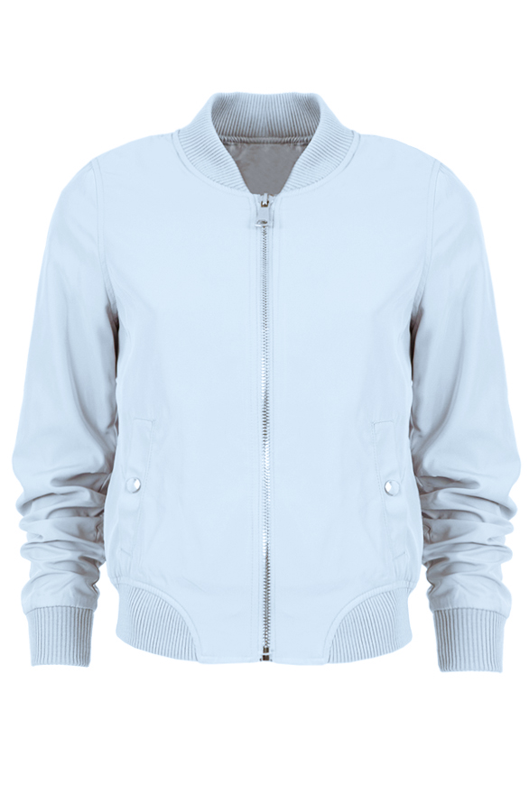 Musthave Bomber Jacket Ice Blue – shoparchief