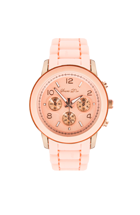 Peach Classic Watch – shoparchief
