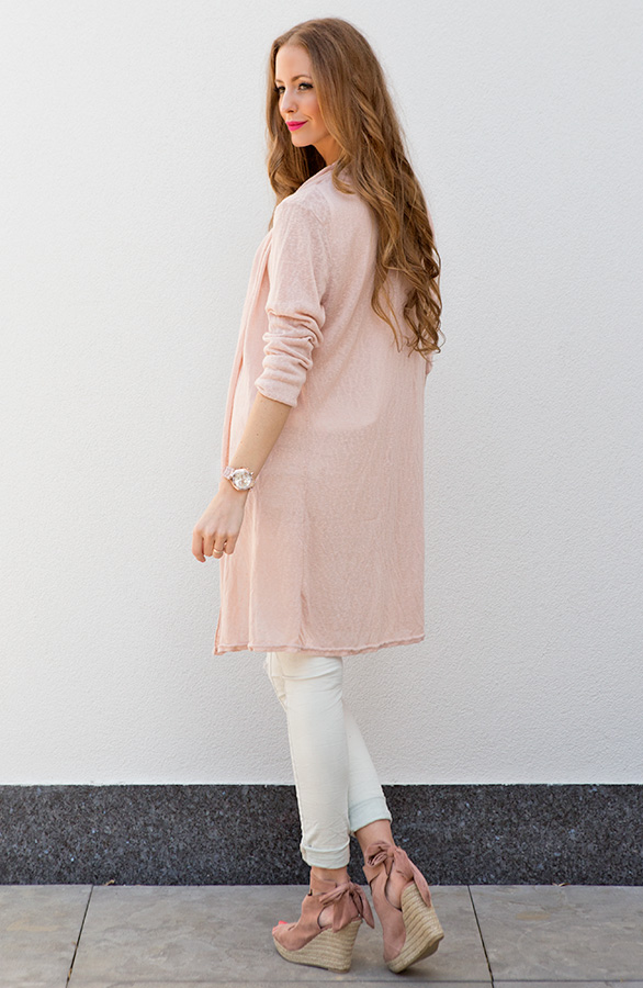 Long Cardigan Lover Pink – shoparchief, foto 6