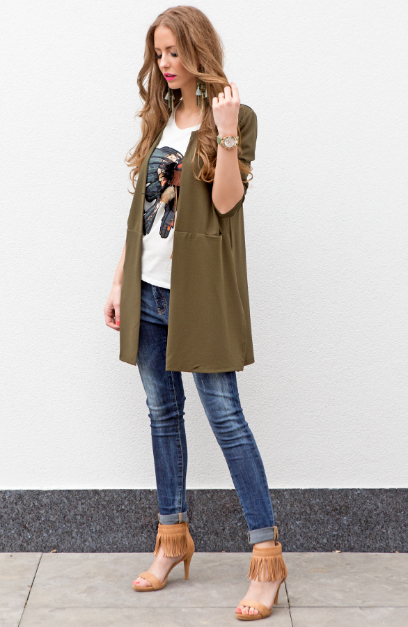 Long Blazer Army – shoparchief, foto 2
