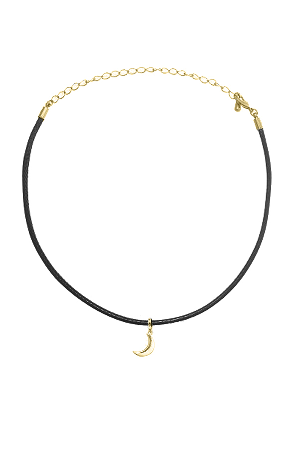 Choker Ketting Maan Goud – shoparchief