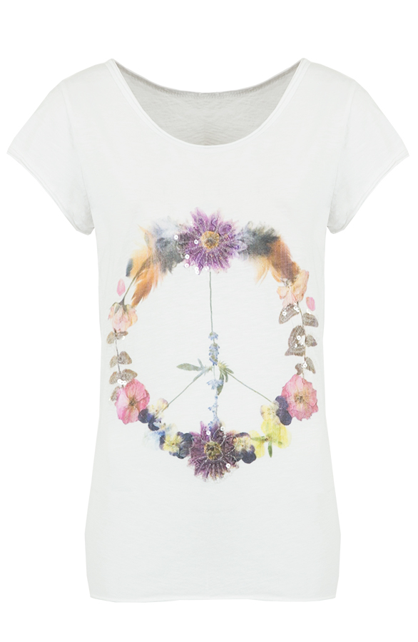 Flowerly Top White – shoparchief