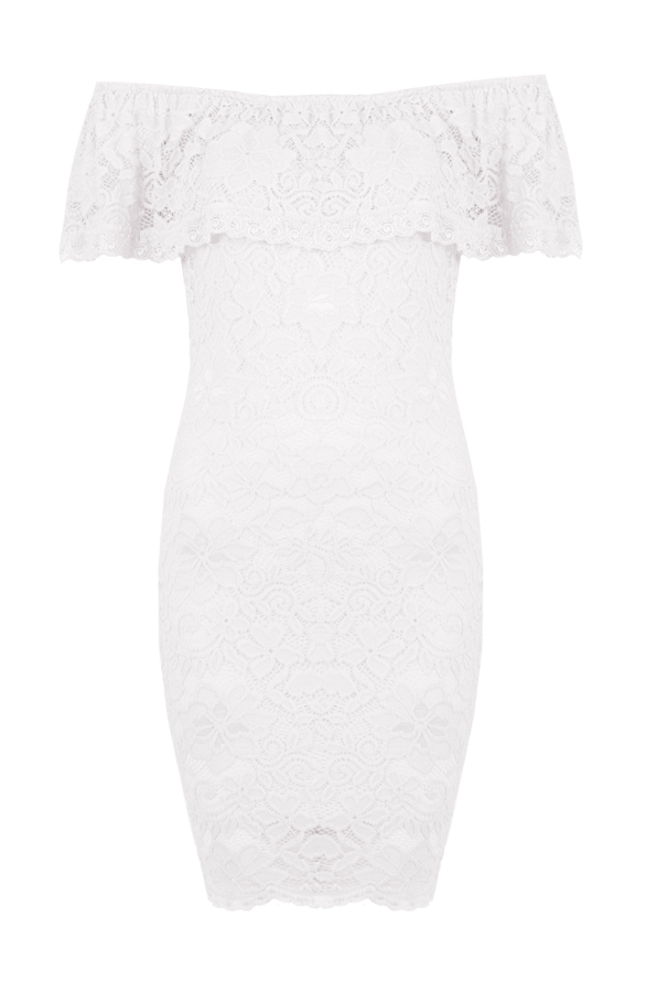 Pretty Lace Kleid Creme, Shoparchiv