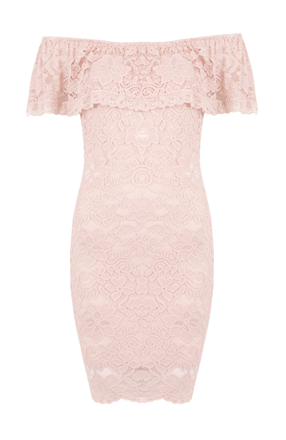 Pretty Lace Kleid Pink, Shoparchiv