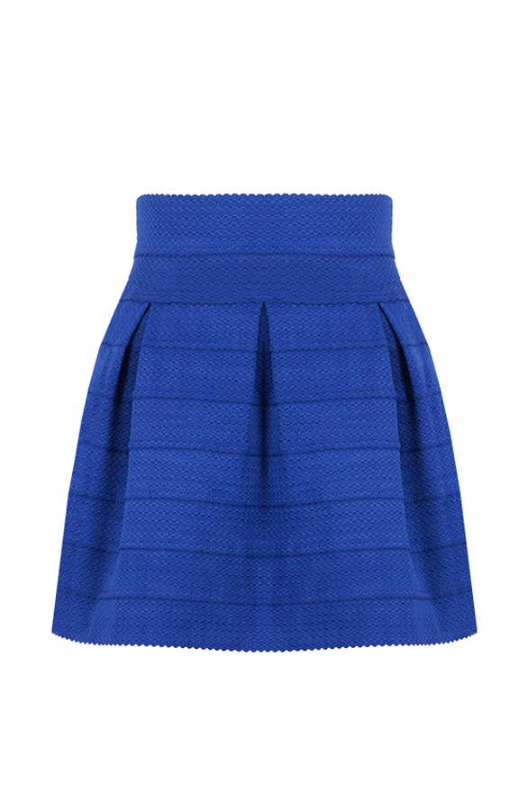 Scuba Skirt Kobalt – shoparchief