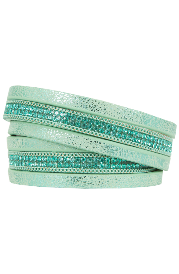 Wrap Around Bracelet Mint – shoparchief