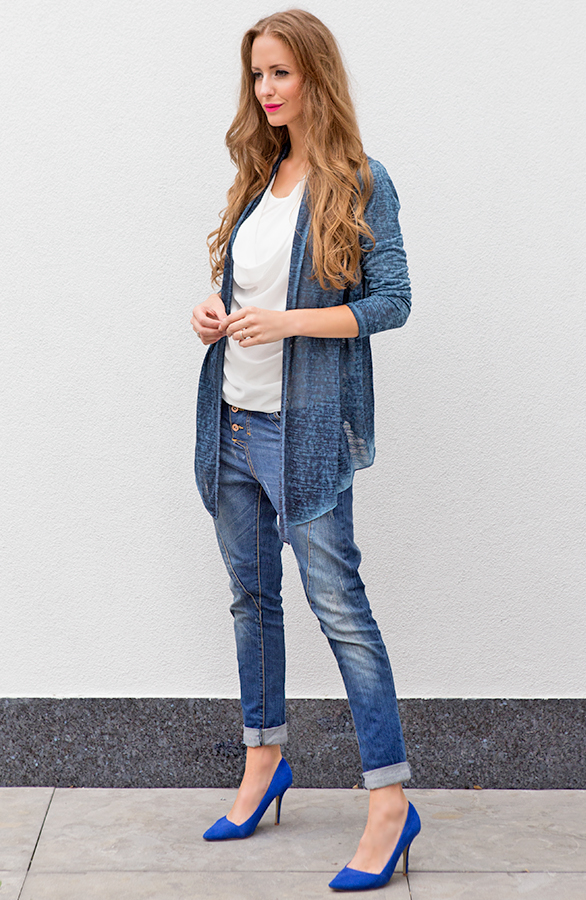Full Star Cardigan Blue – shoparchief, foto 5