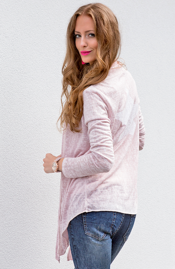 Full Star Cardigan Pink – shoparchief, foto 6