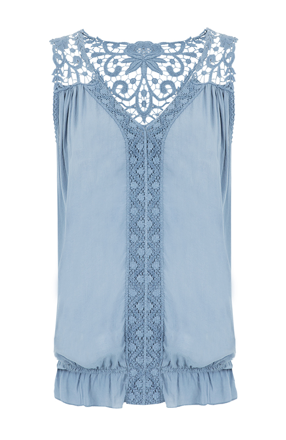 Breeze Lace Top Jeans Blue – shoparchief