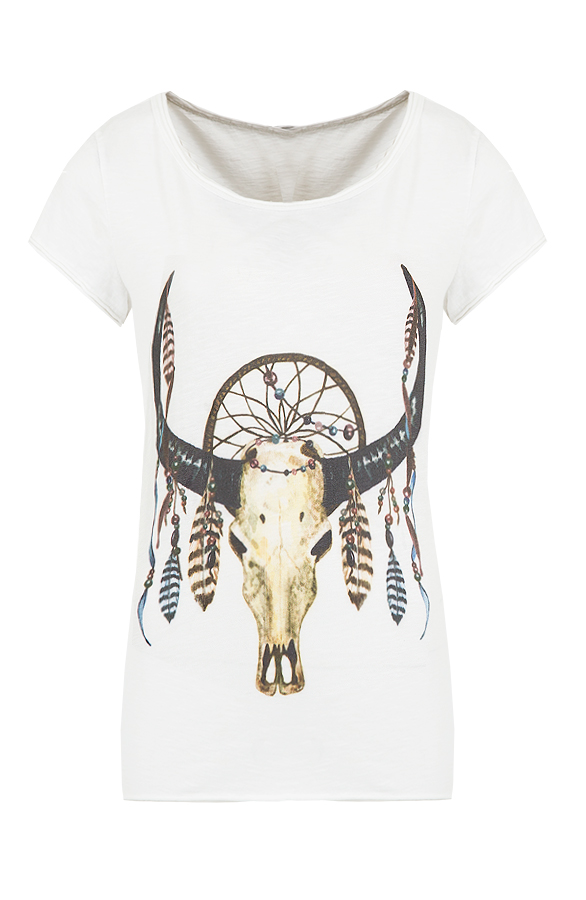 Buffalo Sahara Top White – shoparchief