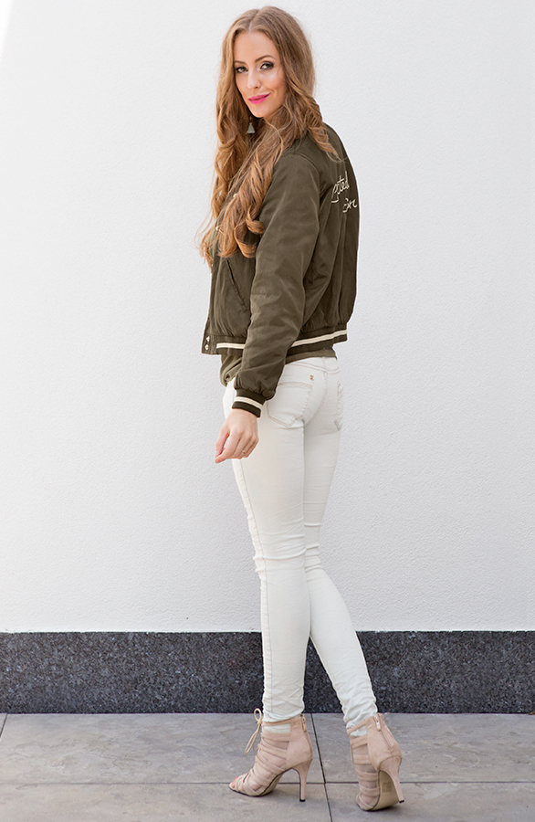 Limited Edition Bomber Jacket Army – shoparchief, foto 5