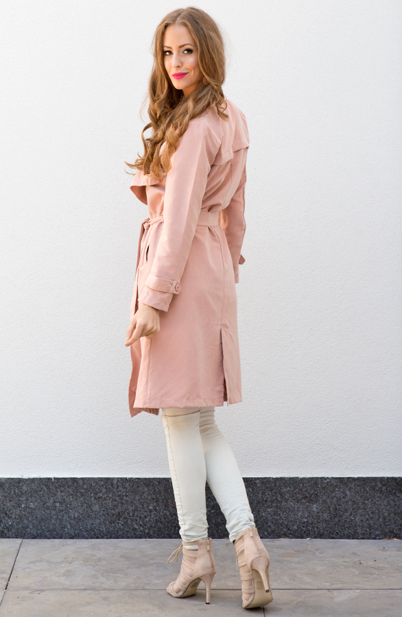Safari Trenchcoat 2.0 Blush – shoparchief, foto 4